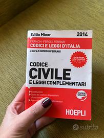 Codice civile e leggi complementari - Minor 2014