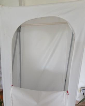 armadio  in plastica  porta abiti 