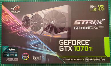 Asus Rog Strix Nvidia GTX 1070 Ti 8 GB
