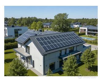 Impianto fotovoltaico 20 kw completo con accumulo