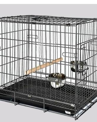 GABBIA TRASPORTO PAPPAGALLI GRANDE