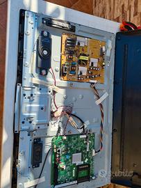 tutti i pezzi del televisore a led modello tv  ph