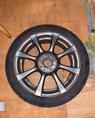 Cerchi In Lega DellAbarth con le gomme 4 stagioni