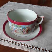 Richard Ginori tazza in porcellana 1926 RARA 