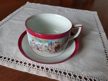 Richard Ginori tazza in porcellana 1926 RARA 