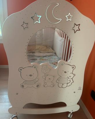Letto italbaby con materasso