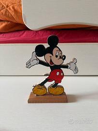 Statuetta in legno Topolino