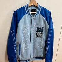 Giacca college azzurra