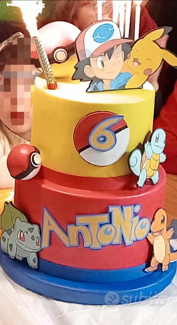 torta compleanno POKEMON - Tutto per i bambini In vendita a Bari