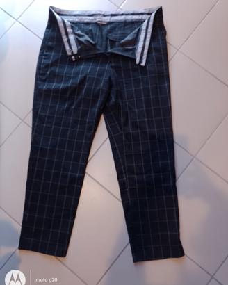 pantaloni blu Camaieu taglia 48