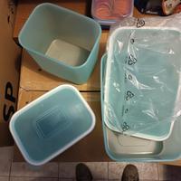 Set di 3 contenitori ermetici