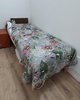 letto singolo ortopedico e motorizzato