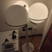 Lampada vintage 3 sfere di cristallo