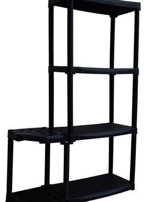 Scaffale 4 Ripiani Portascope 89 X 30 X 133 (H)