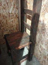 tavolo per rustico con sedie