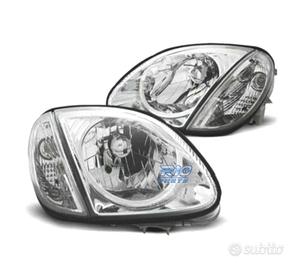 FARI MERCEDES CLASSE SLK R170 96-04 FONDO CROMATO
