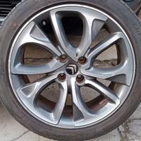 4 cerchi in lega 18" con gomme estive 225/45/R18