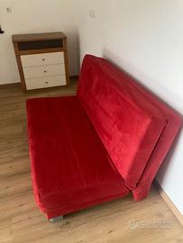 Divano decorabile Nuovo! neuwertiges Schlafsofa