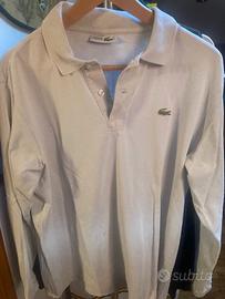 Tshirt Lacoste Manica lunga Size 5 Uomo