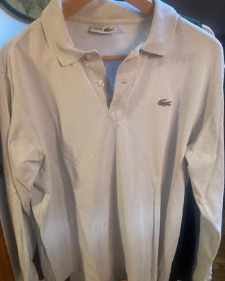 Tshirt Lacoste Manica lunga Size 5 Uomo