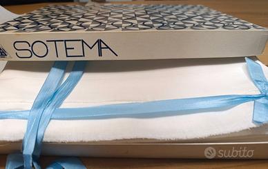 Tessuto in misto lino del marchio Sotema