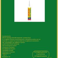 30 cartucce di silicone acetico trasparente