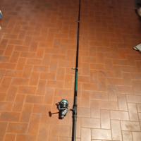 CANNA DA PESCA CON MULINELLO SHIMANO 3000