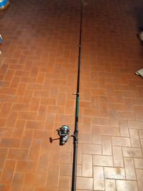 CANNA DA PESCA CON MULINELLO SHIMANO 3000