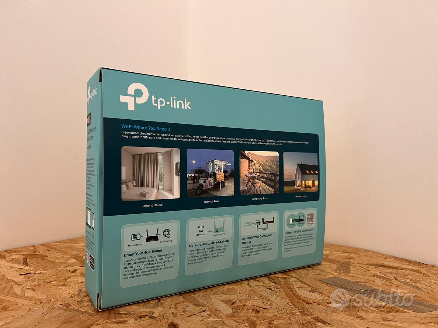 TP-Link Box, Router 4G+LITE WiFi Archer Mr600 - Informatica In vendita a  Roma