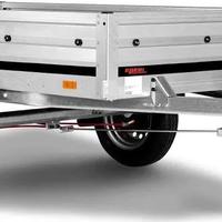 Carrello rimorchio ellebi 3205SUB750 frenato