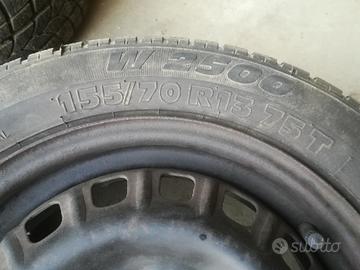 gomme invernali e cerchi Fiat Panda/600