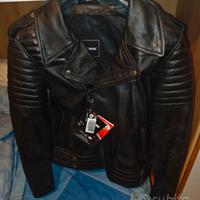 giacca in vera pelle