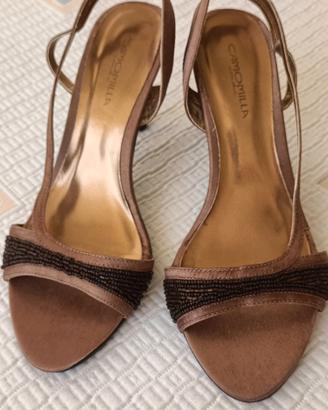 Sandalo color bronzo Camomilla taglia 38