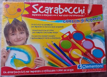 CLEMENTONI - Gioco "Scarabocchi" - Acquerelli