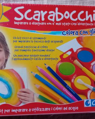 CLEMENTONI - Gioco "Scarabocchi" - Acquerelli