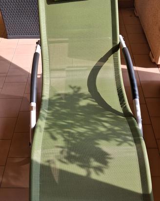 sdraio da giardino nuovo 