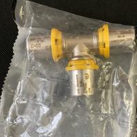 N.5 Raccordi a pressare per gas Idraulica