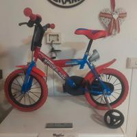 Bicicletta spiderman  da 14p