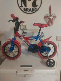 Bicicletta spiderman  da 14p