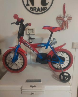 Bicicletta spiderman  da 14p
