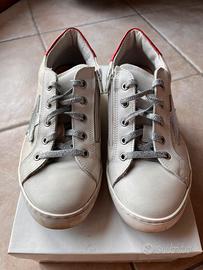 Sneakers Dianetti argento bianco n 36 /35