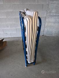 branda con materasso 