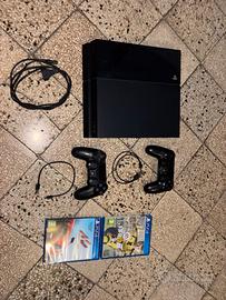 Ps4 con joypad e giochi