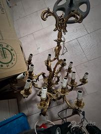 lampadario antico vintage 