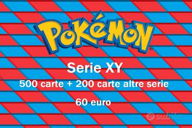 Pokémon GCC: 500 carte XY + 200 carte varie