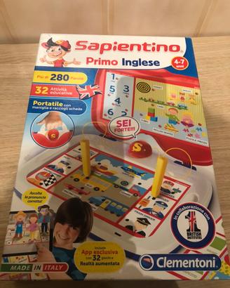 Sapientino primo inglese