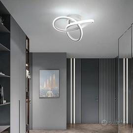 2 plafoniere LED dimmerabili 22 W 3000/4000/6000 K