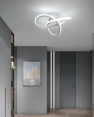 2 plafoniere LED dimmerabili 22 W 3000/4000/6000 K