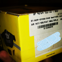 Kit Pasticche fren ant. Alfa 147/156+Fiat/Lancia