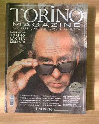 Riviste torino magazine Tim burton